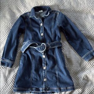 Abercrombie Kids Blue Denim Dress